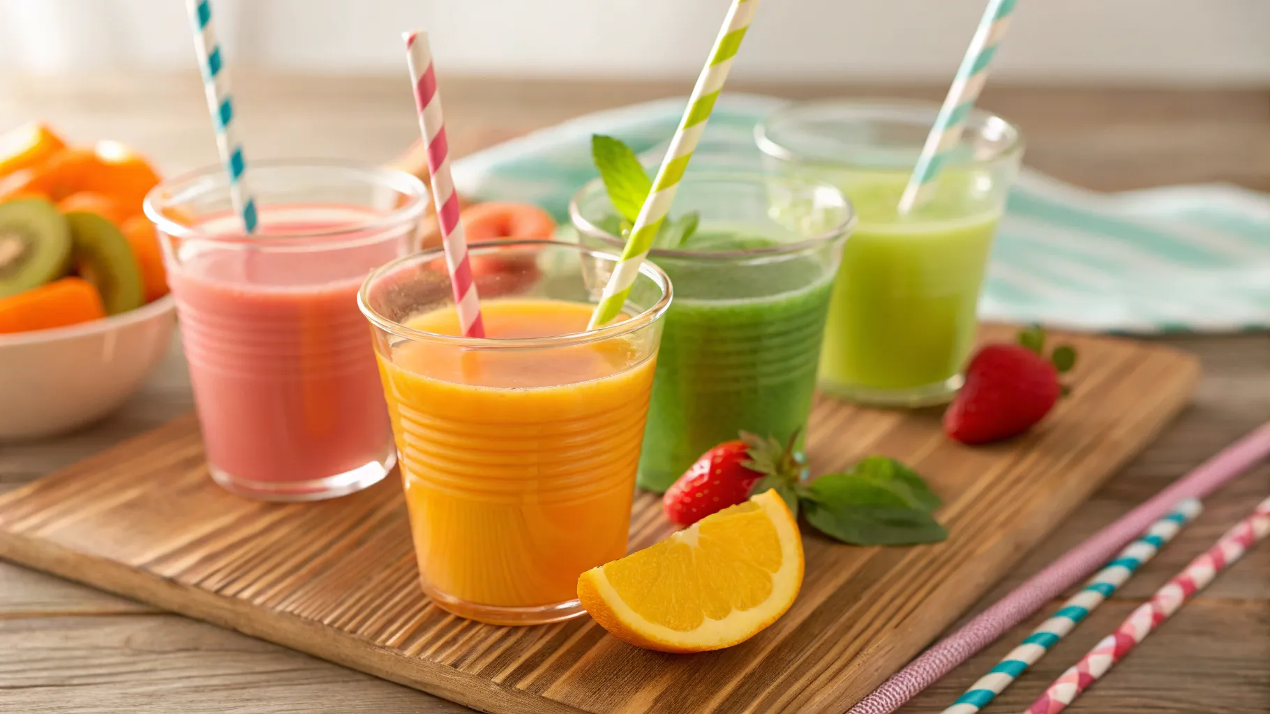 집에서 준비하는 과일 음료의 실용적인 매력